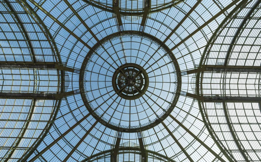 Verrière du Grand Palais © Simon Lerat pour le GrandPalaisRmn, Paris, 2025