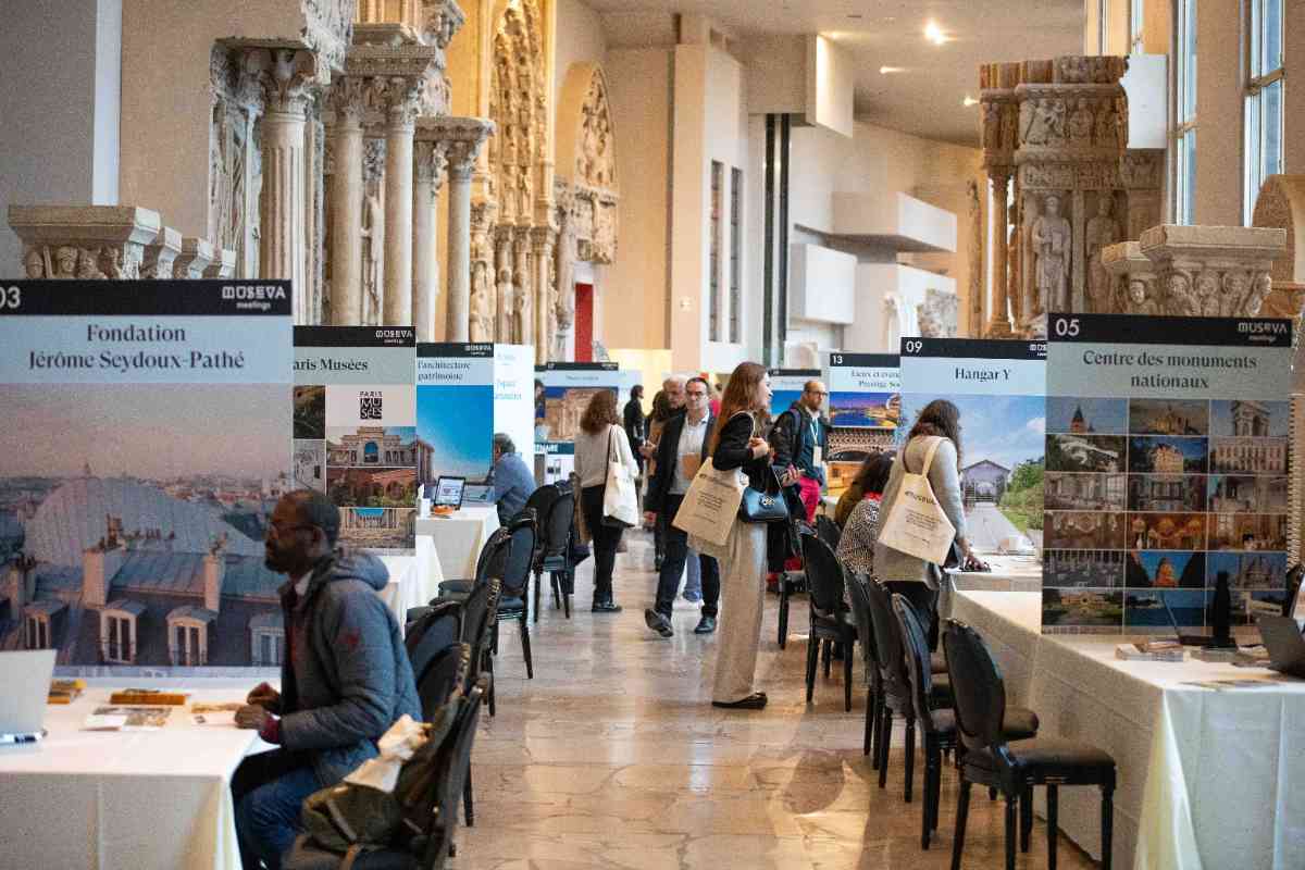 Photographie d'ambiance de MUSEVA meetings 2023 à la Cité de l'architecture et du patrimoine