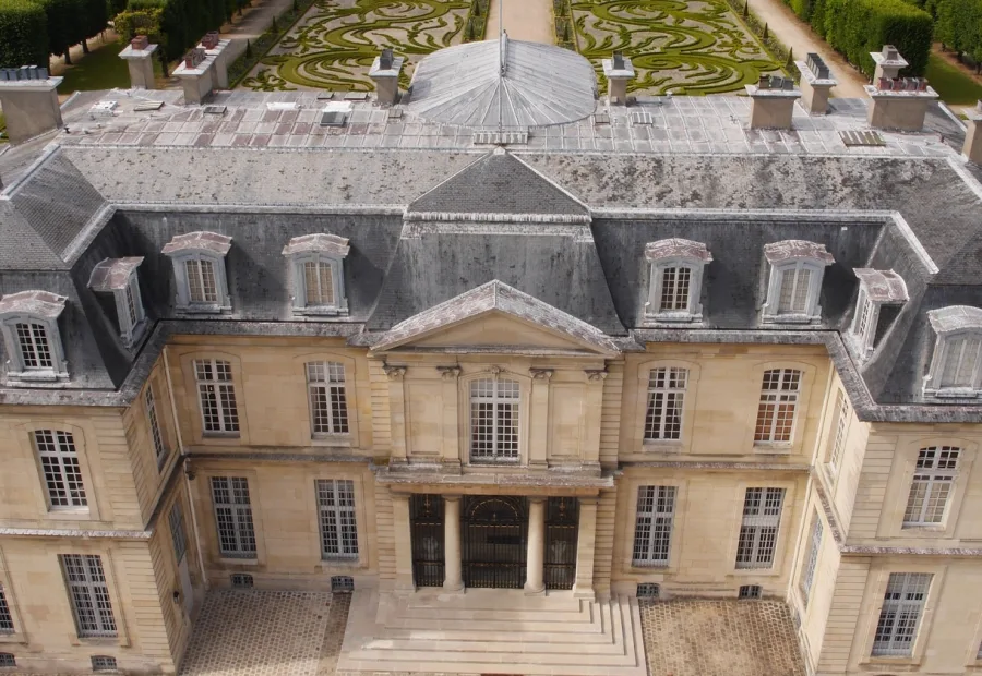 Centre des monuments nationaux, le château vue du ciel