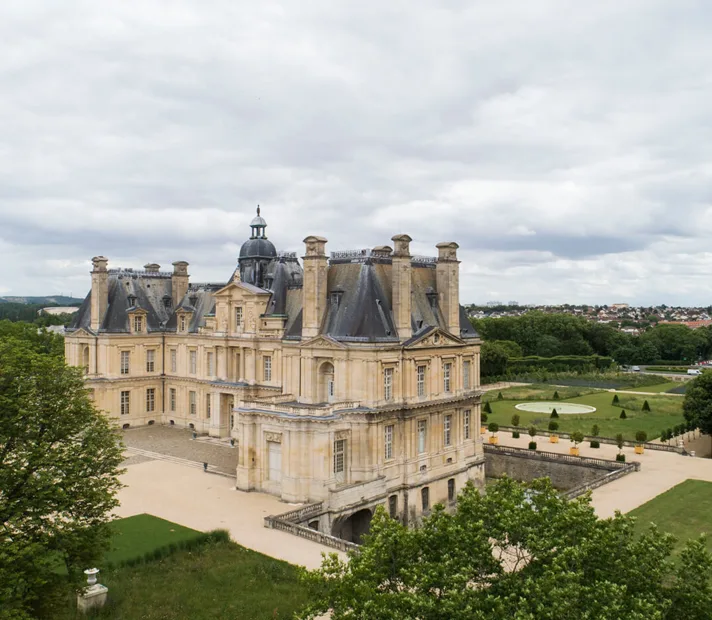 Centre des monuments nationaux, photographie aérienne du château