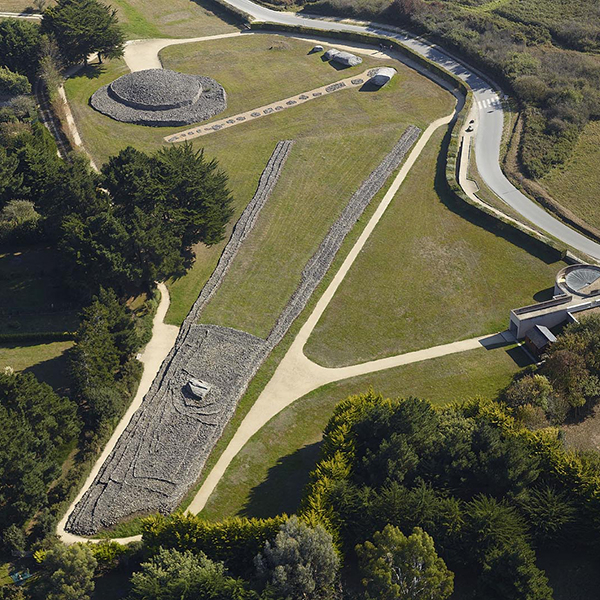 Centre des monuments nationaux, photographie aérienne du site