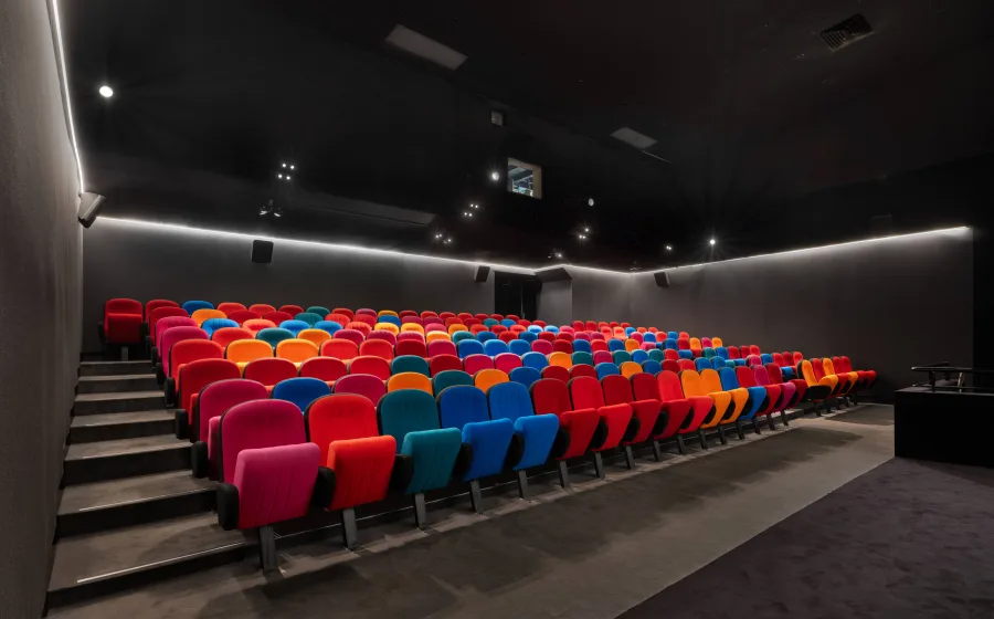 Salle 2 Majestic Passy - Marceau Media - DULAC CINEMAS - crédits François Guillemin