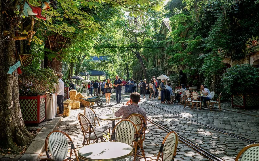 Rue jardin © Pavillons de Bercy