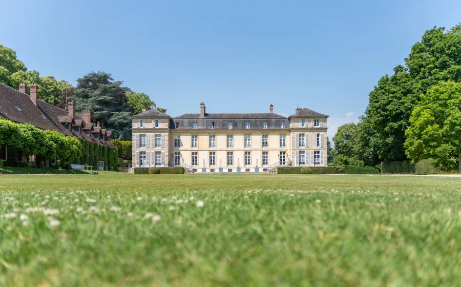 Domaine de Sandricourt vue du château