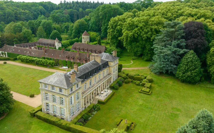 Domaine de Sandricourt vue d'ensemble